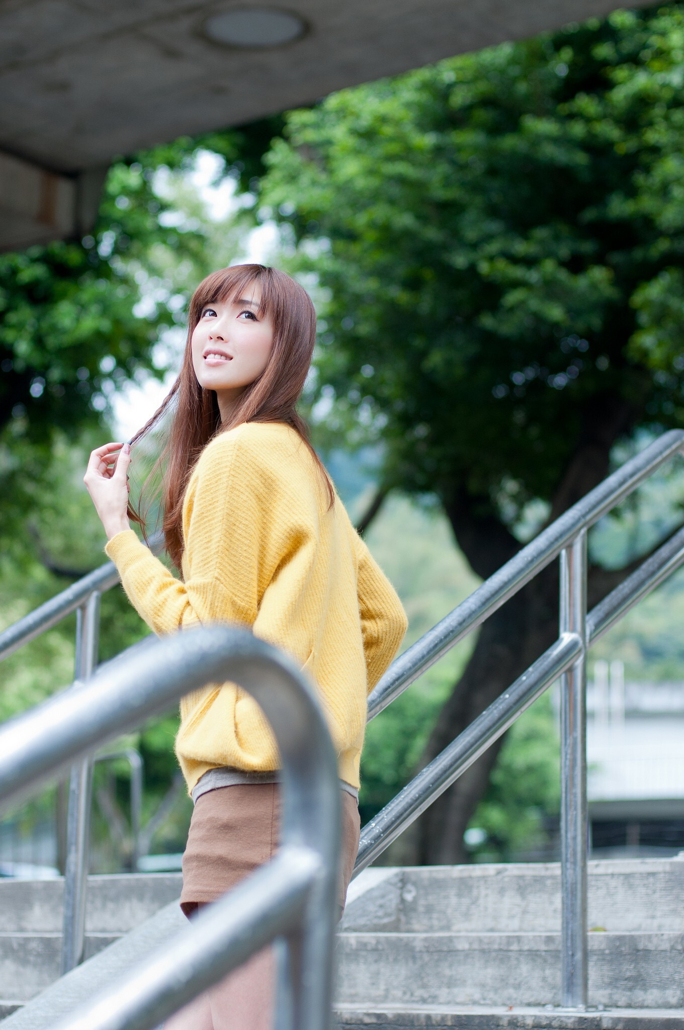 台湾清纯美女 Kila晶晶 高清街拍写真